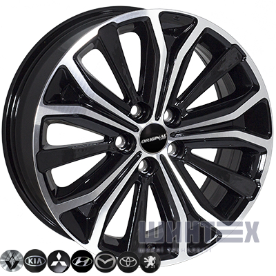 Zorat Wheels BK591 7x17 5x114.3 ET46 DIA67.1 BP