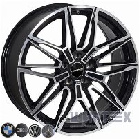 Zorat Wheels BK5938 8x19 5x112 ET30 DIA66.6 BP