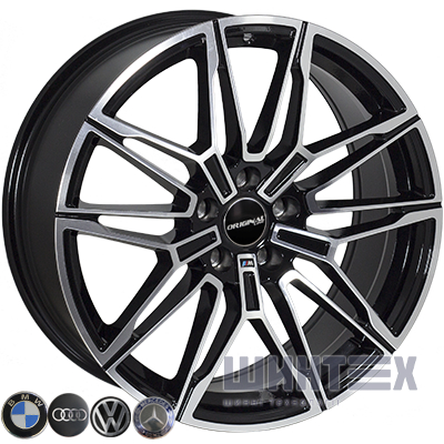 Zorat Wheels BK5938 9x19 5x112 ET42 DIA66.6 BP