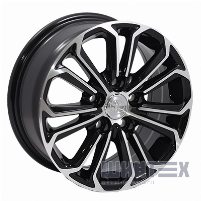Zorat Wheels BK667 6.5x16 5x114.3 ET45 DIA67.1 BP