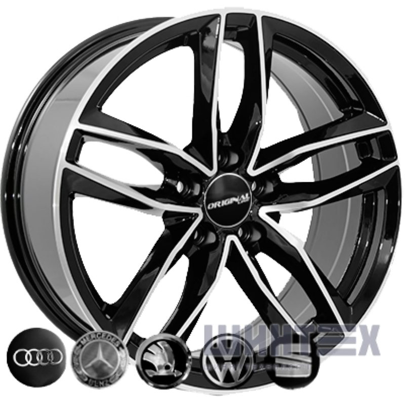 Zorat Wheels BK690 8x18 5x112 ET42 DIA66.6 GP№5