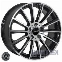 Zorat Wheels BK836B 7.5x18 5x112 ET44 DIA66.6 BP