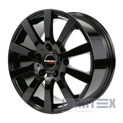 Borbet C2C 8x18 5x108 ET40 DIA63.4 Black