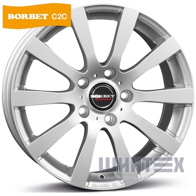 Borbet C2C 8x18 5x108 ET40 DIA63.4 Black№2