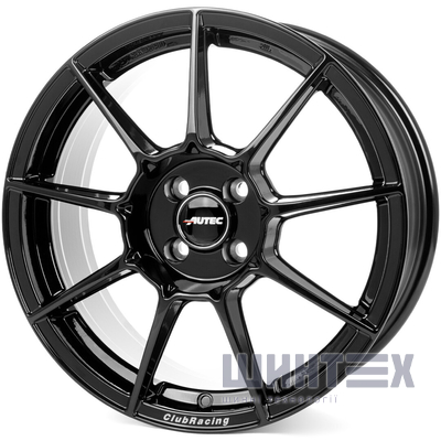 Autec ClubRacing 7.5x17 5x112 ET43 DIA70.1 Schwarz gl