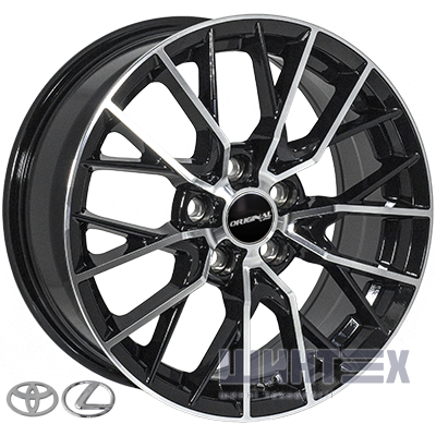 Zorat Wheels D2040 7.5x17 5x114.3 ET33 DIA60.1 MB