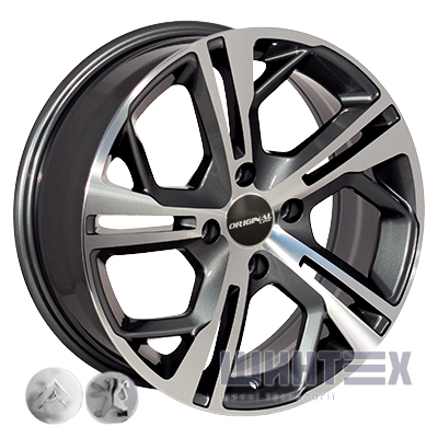 Zorat Wheels D5139 6.5x15 4x108 ET18 DIA65.1 MGRA