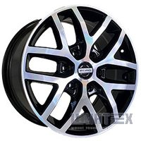 Replica FD6094 7.5x17 6x135 ET44 DIA87.1 BKF