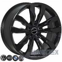 ZF FE185 8.5x19 5x112 ET28 DIA66.6 Black