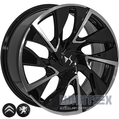 ZF FR641 7.5x17 4x108 ET29 DIA65.1 BMF