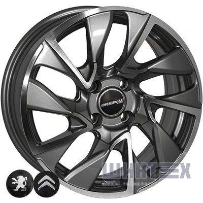 ZF FR641 7.5x17 4x108 ET29 DIA65.1 BMF№2