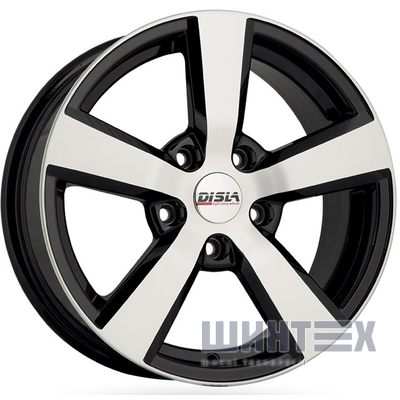 Disla Formula 7x16 4x114.3 ET38 DIA67.1 Black№6