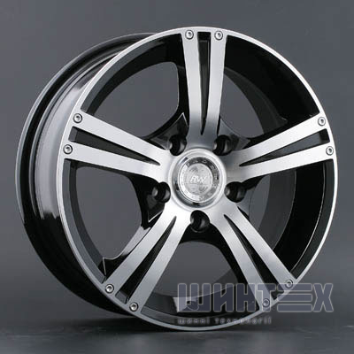 Racing Wheels H-326 6.5x15 5x120 ET40 DIA72.6 BK/FP№1