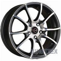Racing Wheels H-470 6.5x15 5x114.3 ET40 DIA67.1 BK/FP