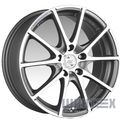 Racing Wheels H-490 6.5x15 5x100 ET35 DIA67.1 DDN FP