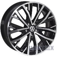 JH H675 6.5x17 5x100 ET40 DIA57.1 BMF