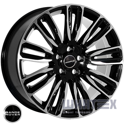 JH H715 9.5x21 5x120 ET45 DIA72.6 Black№2