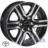 JH H718 7.5x17 6x139.7 ET25 DIA106.2 BMF