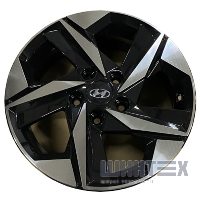 Replica HND1622 6.5x16 5x114.3 ET50 DIA67.1 BKF