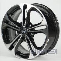 Replica HND5208 6.5x16 5x114.3 ET49 DIA67.1 BKF