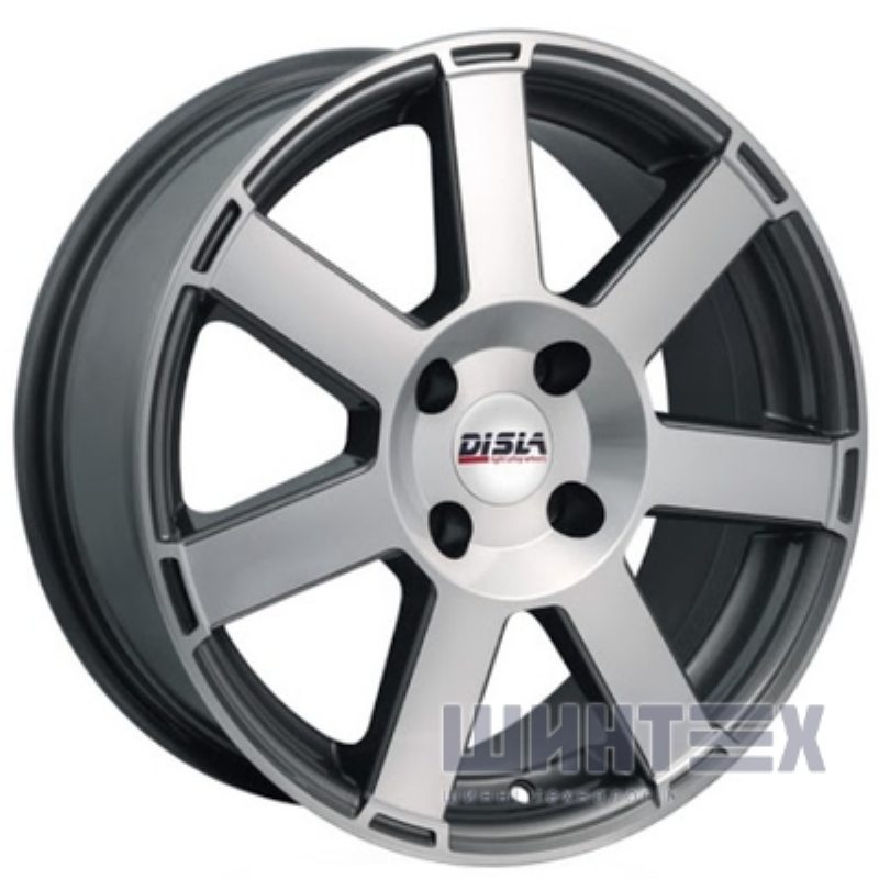 Disla Hornet 7x16 4x108 ET20 DIA67.1 Black№7