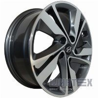 Replica Hyundai HY141 7x17 5x114.3 ET52 DIA67.1 GMF