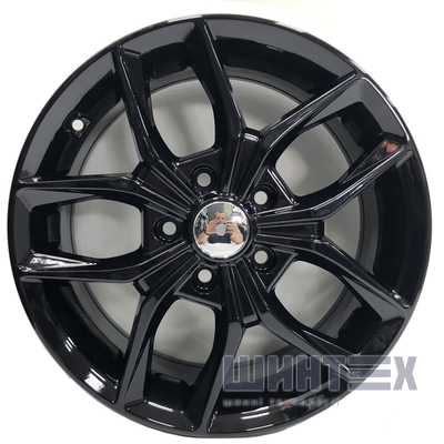 Replica Hyundai-HY130 6.5x16 5x114.3 ET45 DIA67.1 Black