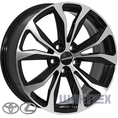 ZF LX516 7x18 5x114.3 ET35 DIA60.1 Black