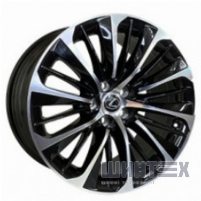 Replica LX703 8.5x20 5x120 ET24 DIA60.1 BKF