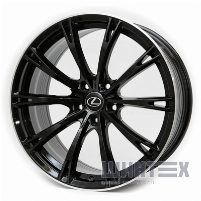 Replica Lexus KW15 8x19 5x114.3 ET35 DIA73.1 MBL