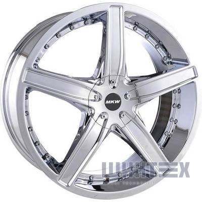 MKW (Mi-tech) M-107 7.5x18 5x112/114.3 ET40 DIA73.1 Chrom№2