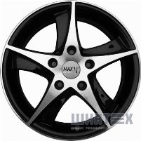 Maxx Wheels M425 7x16 5x108 ET38 DIA72.6 B+M