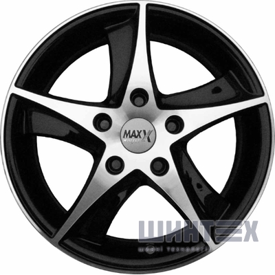 Maxx Wheels M425 7x16 5x108 ET38 DIA72.6 B+M