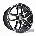 Replica MR769 11x21 5x112 ET47 DIA66.6 Black№2