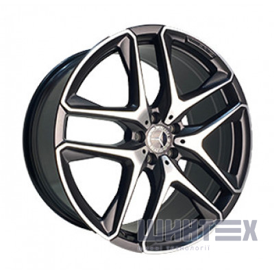 Replica MR769 11x21 5x112 ET47 DIA66.6 Black№2