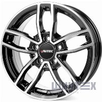 Autec Mercador 6.5x16 5x112 ET38 DIA66.5 Schwarz gl
