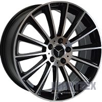 Replica Mercedes (MR900) 9.5x20 5x112 ET38 DIA66.6 BKF