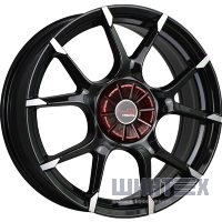 Replica Nissan (NS536) 6.5x16 5x114.3 ET40 DIA66.1 BKF