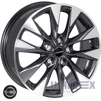 Replica Nissan 166157 6.5x16 5x114.3 ET40 DIA66.1 BKF
