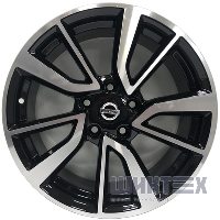 Replica Nissan CT2536 8x19 5x114.3 ET35 DIA60.1 BMF