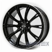 Replica Nissan KW15 8x19 5x114.3 ET35 DIA73.1 MBL