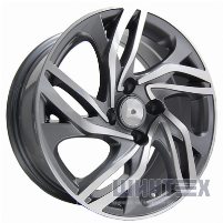 Replica Peugeot (PT110) 7x16 4x108 ET25 DIA65.1 GMF