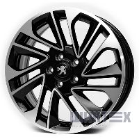 Replica Peugeot RX429 6.5x17 5x108 ET43 DIA67.1 BMF