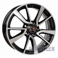 Remain R162 6x17 5x112 ET49 DIA57.1 Алмаз черн