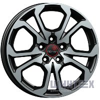 Remain R242 8x17 5x114.3 ET46 DIA67.1 Алмаз черн
