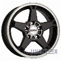 Disla Rapide 6.5x15 5x114.3 ET35 DIA67.1 Black№4