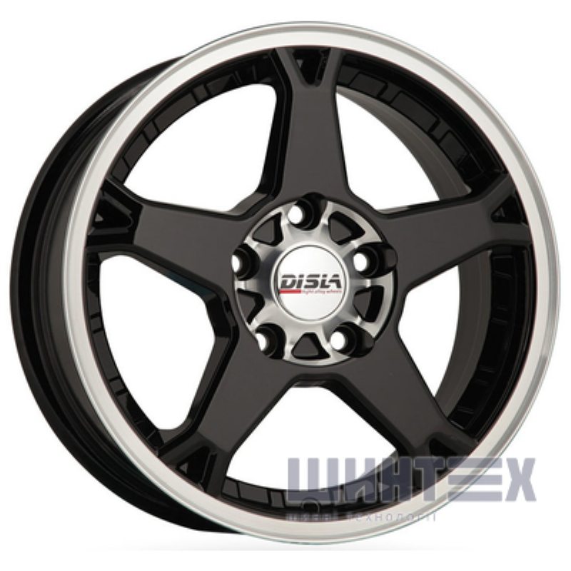 Disla Rapide 6.5x15 5x114.3 ET35 DIA67.1 Black№4