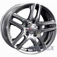 Sportmax Racing SR-378 6x14 4x98 ET38 DIA58.6 Gray
