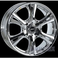 Kosei SVX 9x20 5x120 ET40 DIA74.1 Chrom