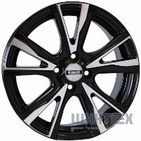 Tech Line TL 574 6x15 4x100 ET45 DIA54.1 BD